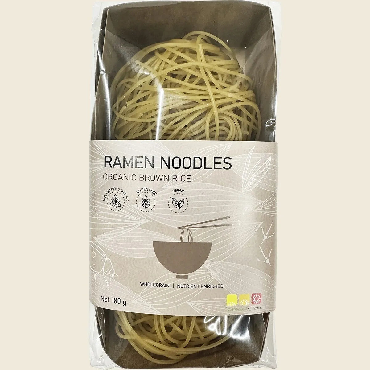 Ramen Noodles Organic Brown Rice 180g