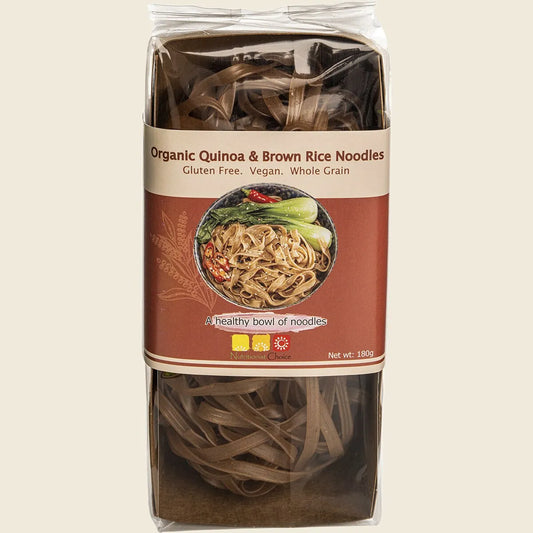 Rice Noodles Organic Quinoa & Brown 180g
