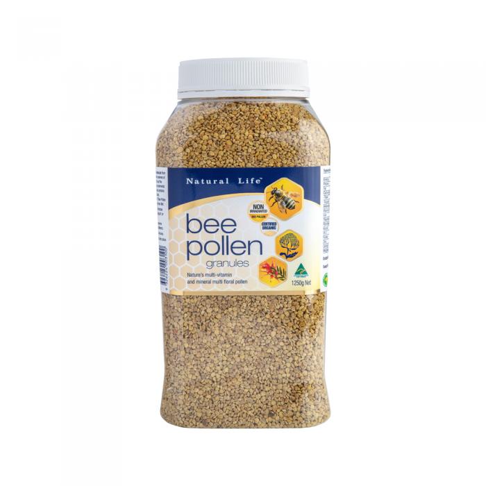 Natural Life Bee Pollen Granules (non Irradiated) 1.25kg