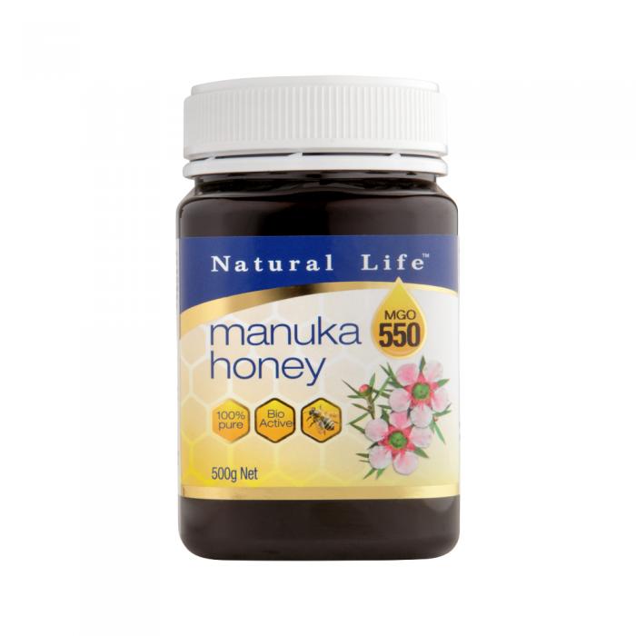 Natural Life Manuka Honey (mgo 550) 500g