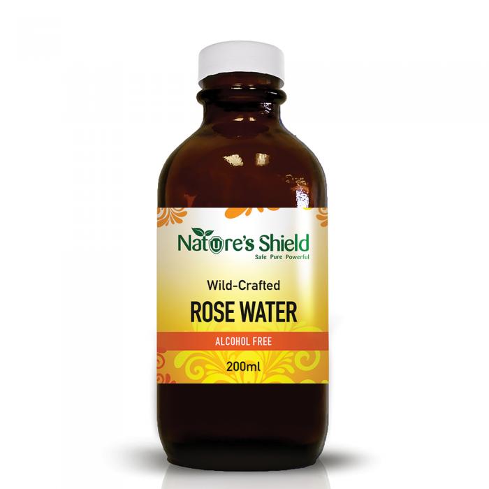 Natures Shield Wild-crafted Rose Water 200ml