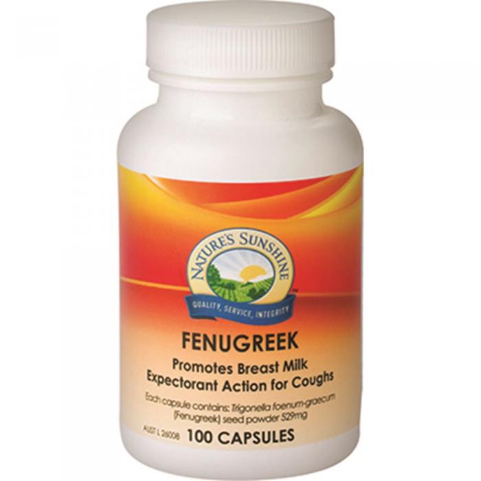 Natures Sunshine Fenugreek 529mg 100c