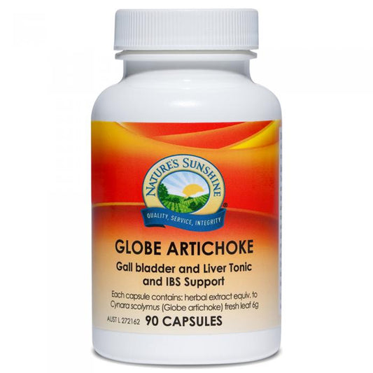 Natures Sunshine Globe Artichoke 6g 90c