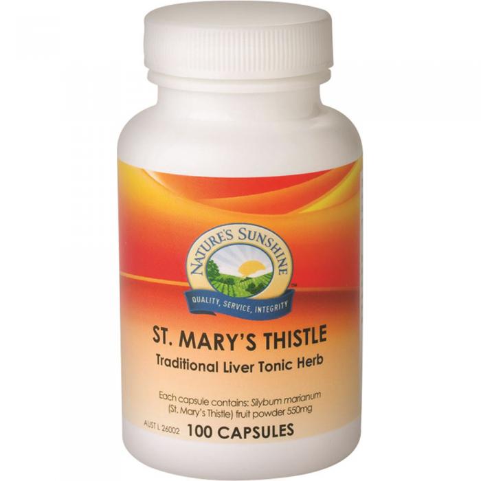Natures Sunshine St. Marys Thistle 550mg 100c