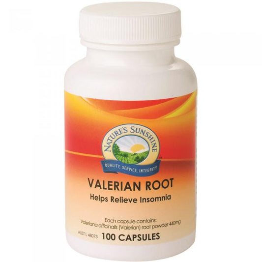 Natures Sunshine Valerian Root 440mg 100c