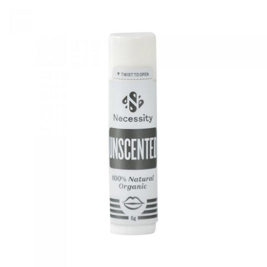 Necessity Organic Lip Balm Unscented 5g
