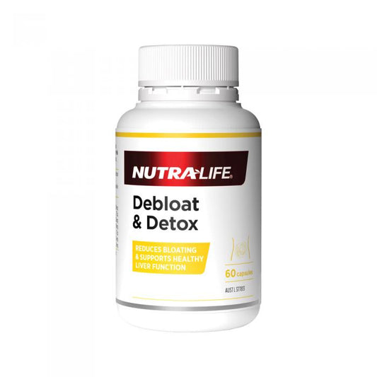 Nutralife Debloat & Detox 60c