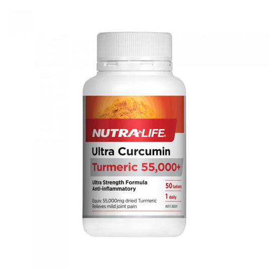 Nutralife Ultra Curcumin Turmeric 55000+ 50t