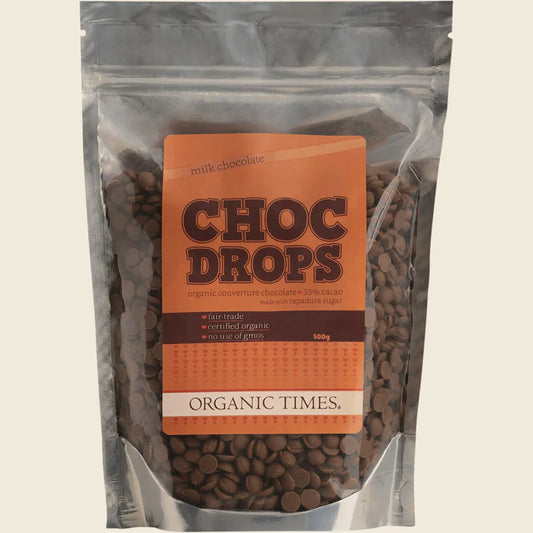 Choc Drops Milk Couverture Drops 500g