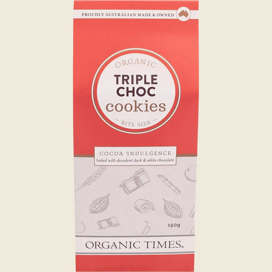 Cookies Triple Choc Chip 150g