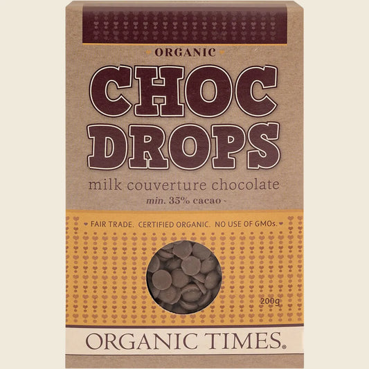 Choc Drops Milk Couverture Drops 200g