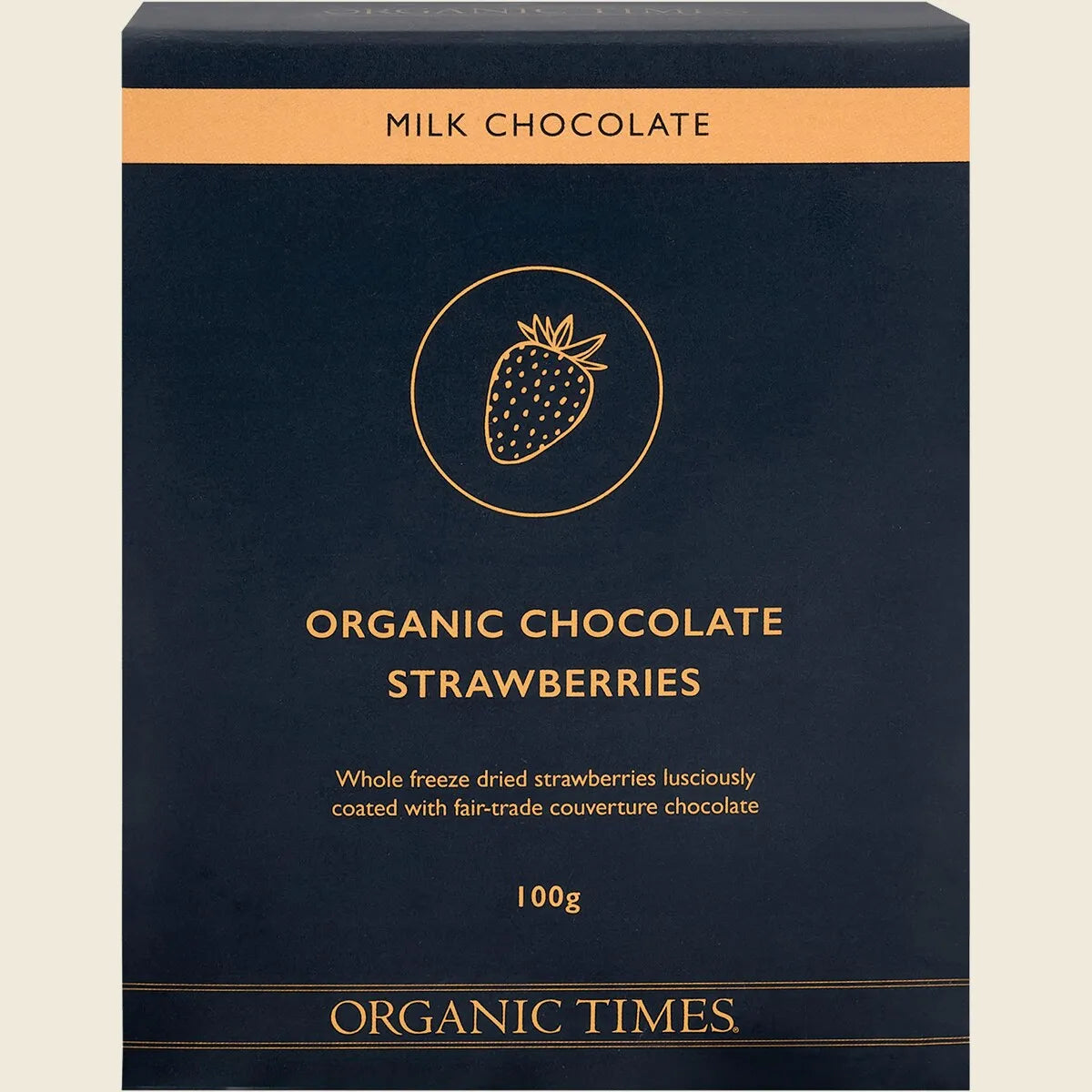 Milk Chocolate Strawberries 100g