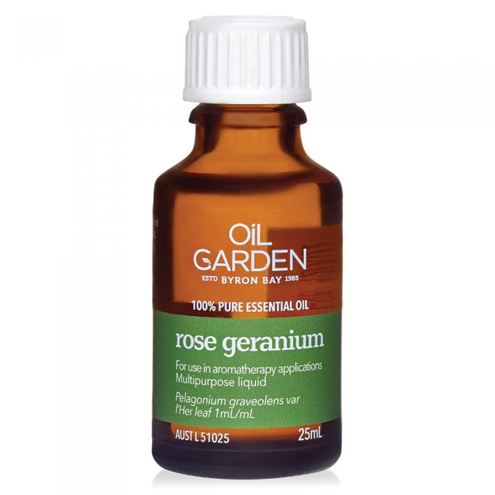 Oil Garden Essential Oil Rose Geranium 25ml