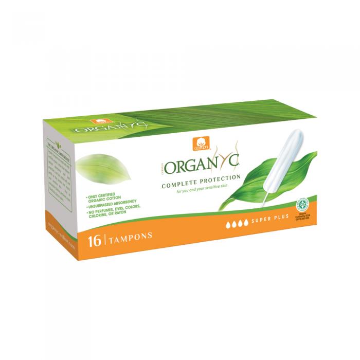 Organyc Organic Tampons Super Plus X 16 Pack