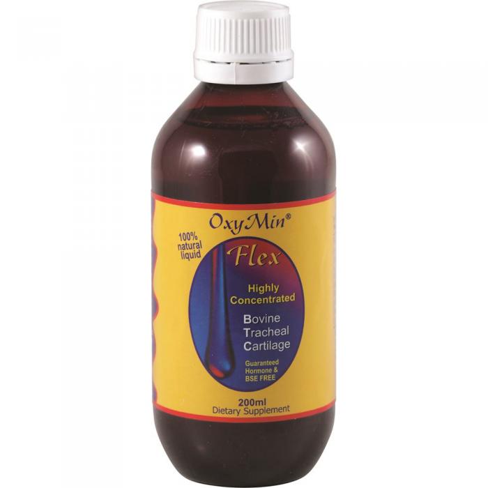 Oxymin Flex (highly Concentrated Bovine Tracheal Cartilage) 200ml