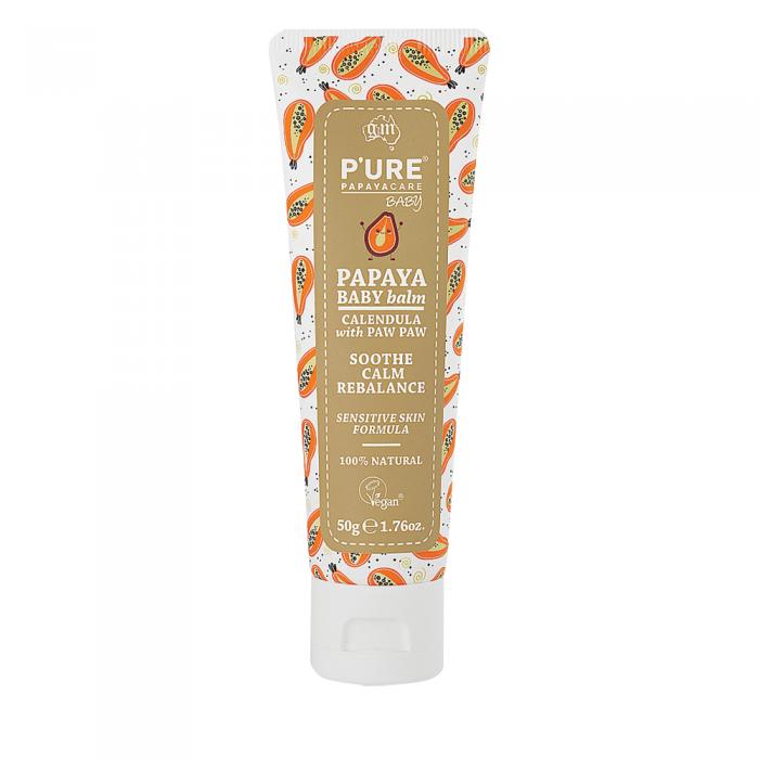 Pure Papayacare Baby Papaya Baby Balm (calendula With Paw Paw) 50g