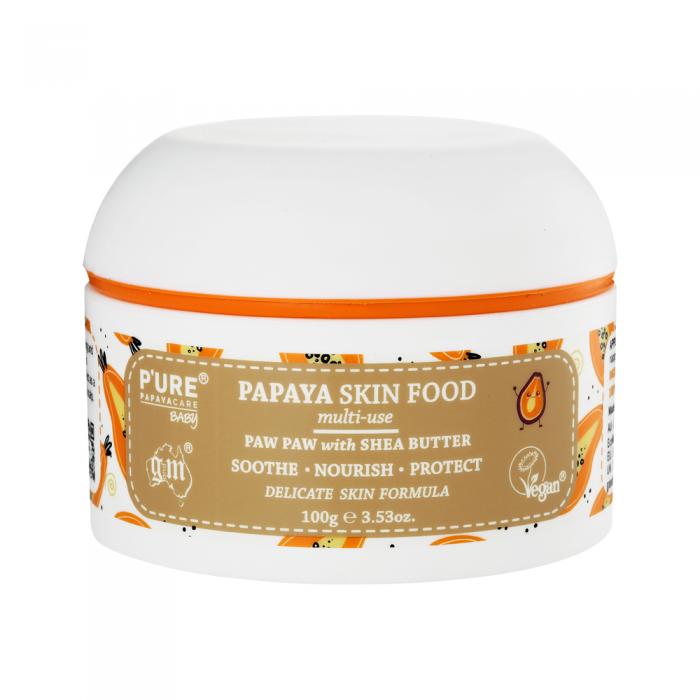 Pure Papayacare Baby Papaya Skin Food Multi-use (paw Paw With Shea Butter) 100g