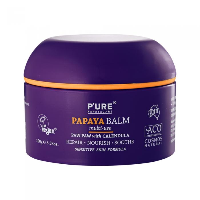 Pure Papayacare Papaya Balm Multi-use (paw Paw With Calendula) 100g