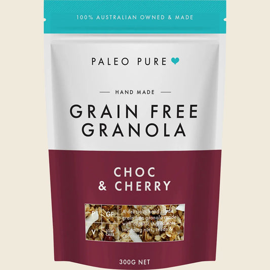 Organic Grain Free Granola Choc & Cherry 300g
