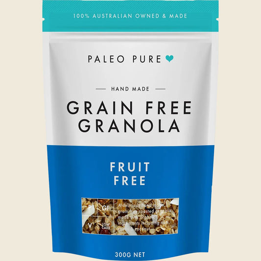 Organic Grain Free Granola Fruit Free 300g