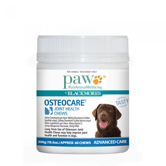 Paw By Blackmores Osteocare Joint Protect (for Dogs Approx 60 Chews) 300g