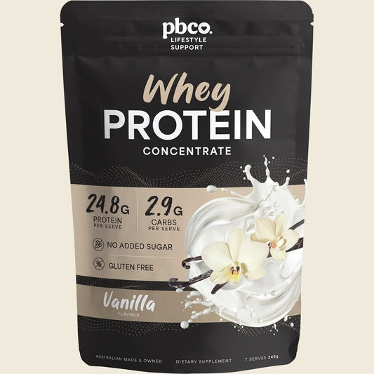 Whey Protein Concentrate Vanilla 245g