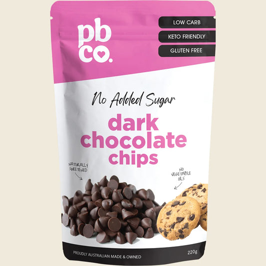 Dark Chocolate Chips No Added Sugar 220g