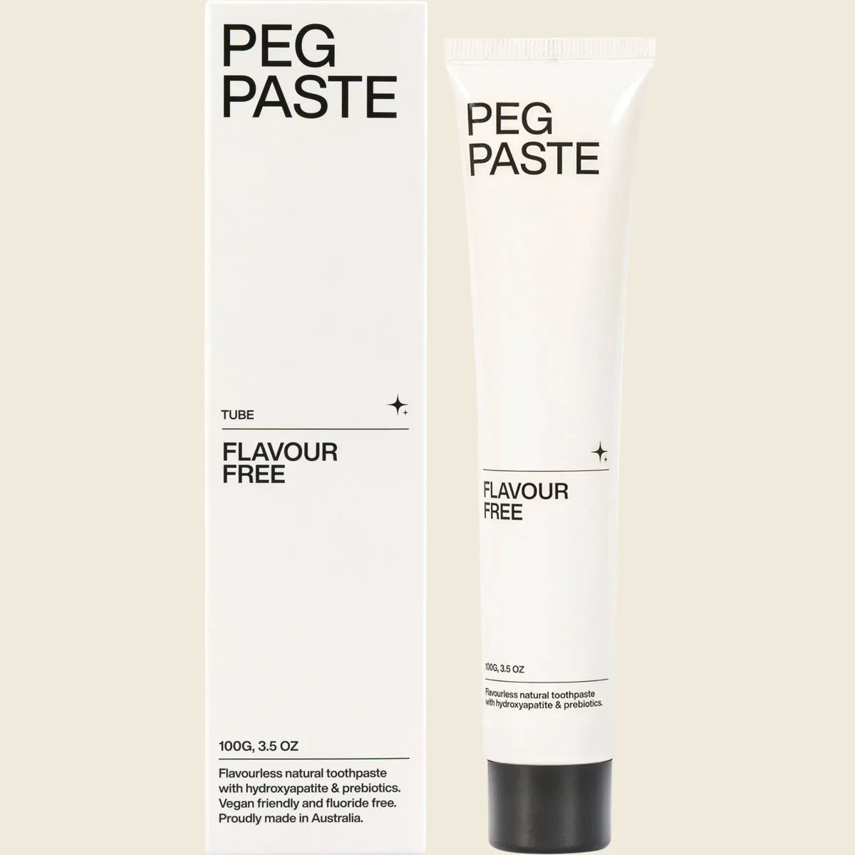 Natural Toothpaste with Hydroxyapatite Flavour Free 100g