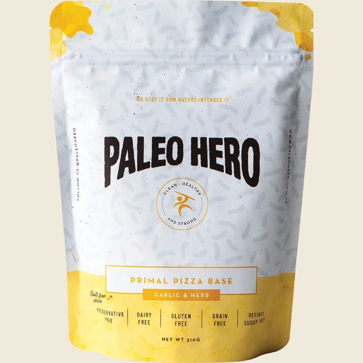Primal Pizza Base Mix Garlic & Herb 310g