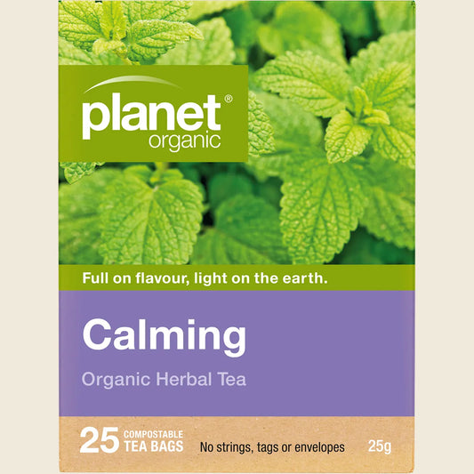 Planet Organic Organic Herbal Tea Calming X 25 Tea Bags
