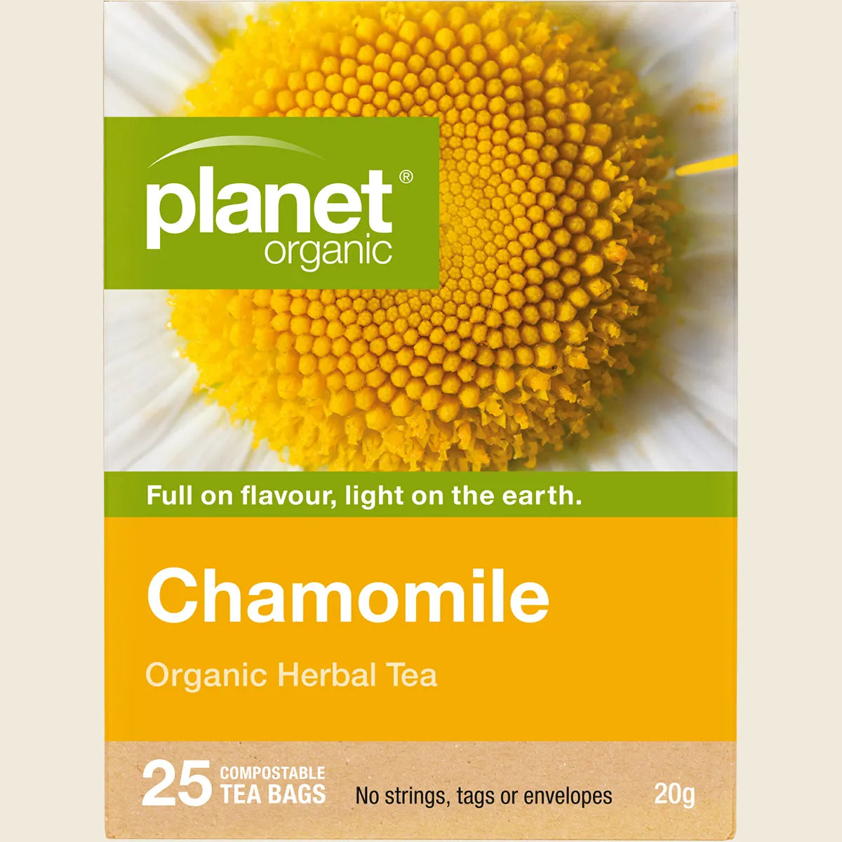 Chamomile Herbal Tea Bags 25pk