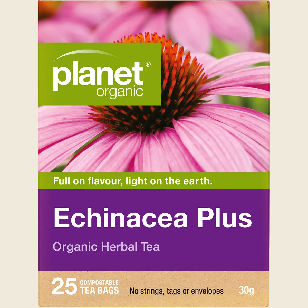 Echinacea Plus Herbal Tea Bags 25pk