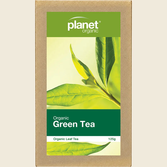 Planet Organic Organic Tea Green Tea Loose Leaf 125g