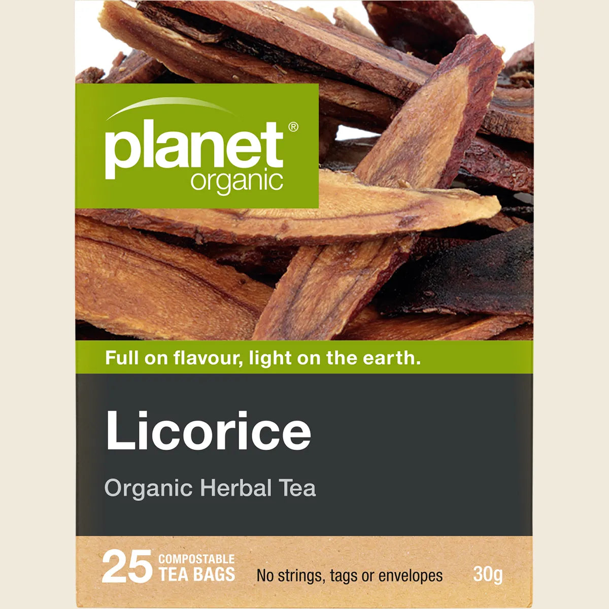 Licorice Herbal Tea Bags 25pk