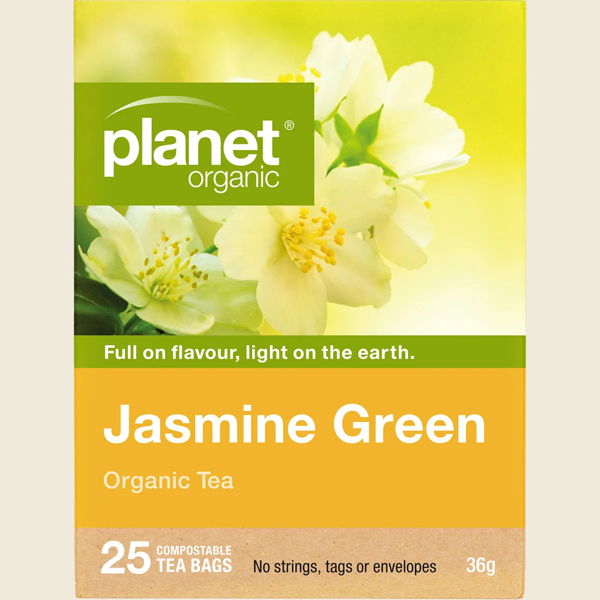 Jasmine Green Herbal Tea Bags 25pk