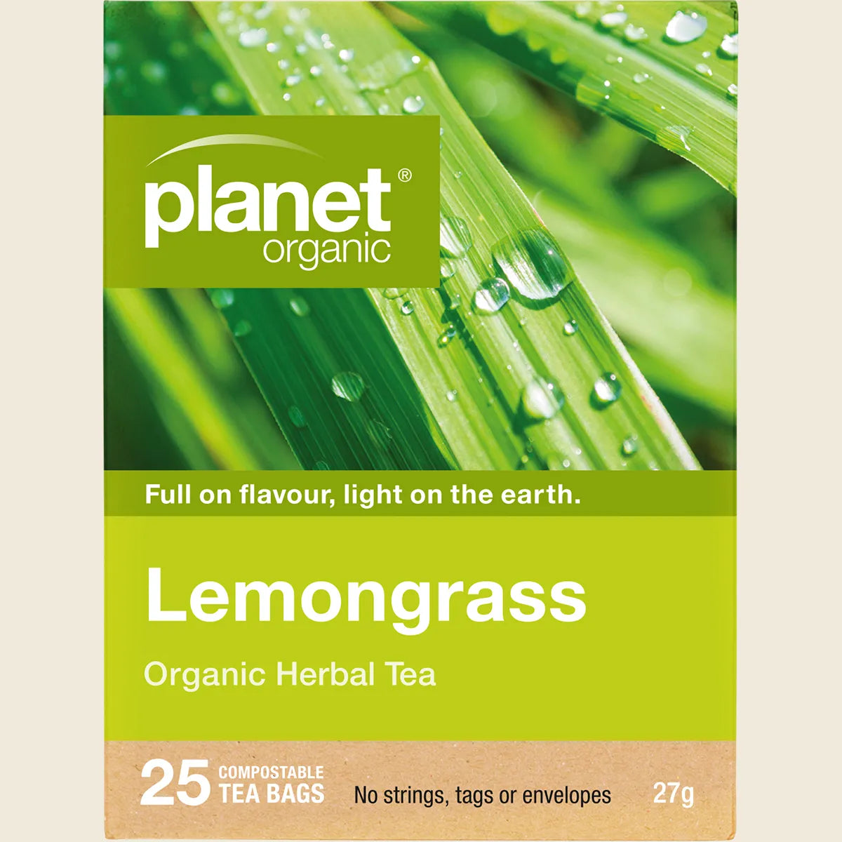 Lemongrass Herbal Tea Bags 25pk