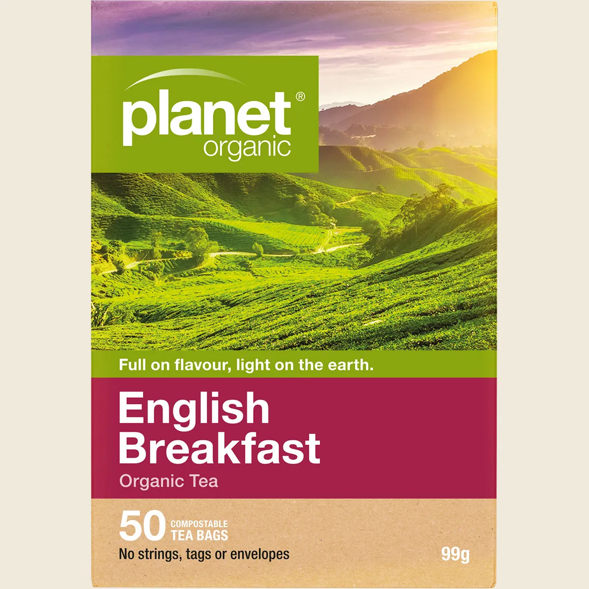 English Breakfast Herbal Tea Bags 50pk