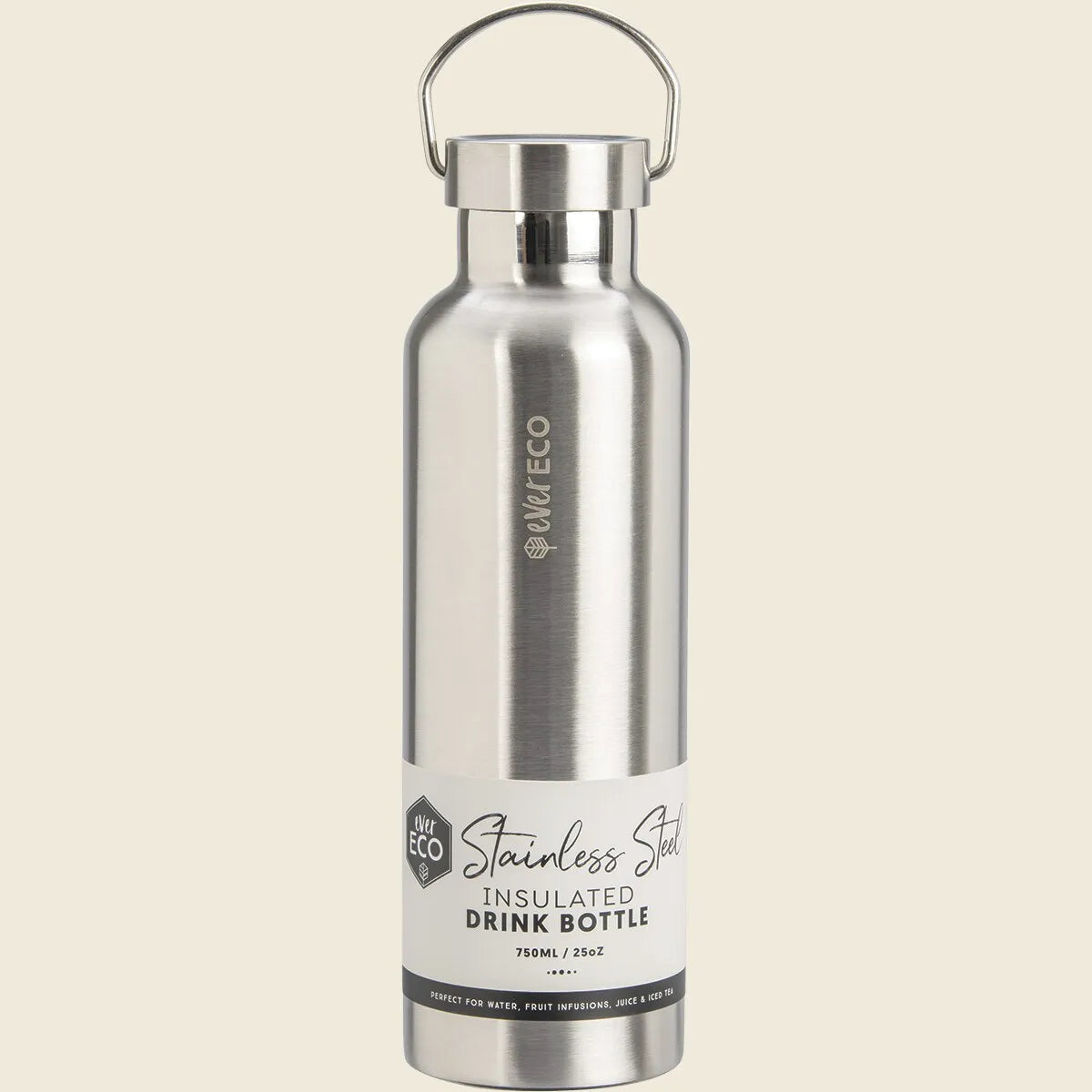 Insulated Stainless Steel Bottle Brushed Stainless 750ml