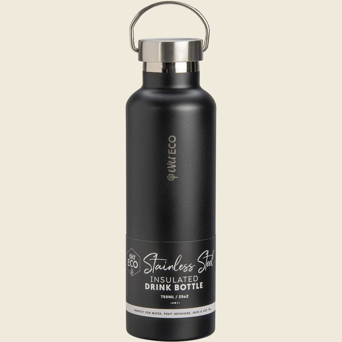 Insulated Stainless Steel Bottle Onyx 750ml