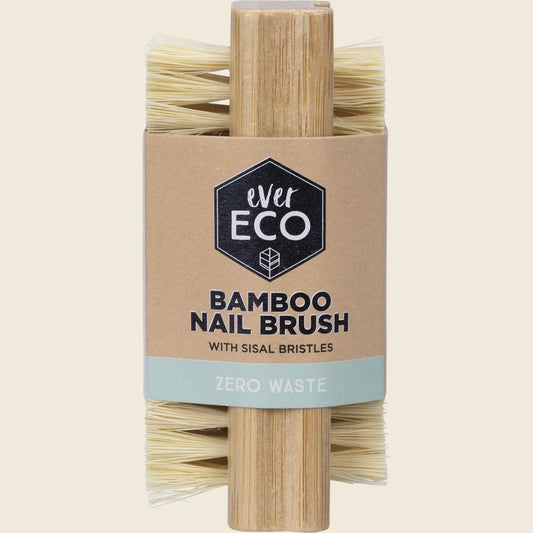 Bamboo Nail Brush Sisal Bristles