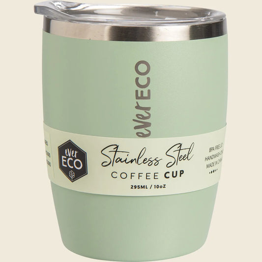Insulated Coffee Cup Sage 295ml