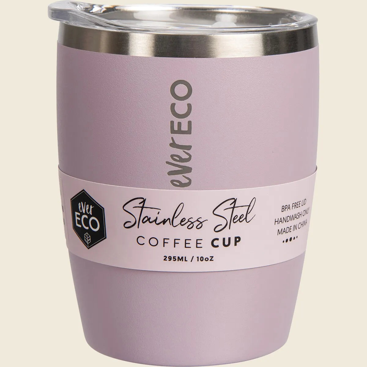 Insulated Coffee Cup Byron Bay Lilac 295ml