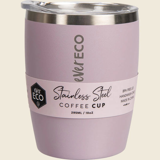 Insulated Coffee Cup Byron Bay Lilac 295ml