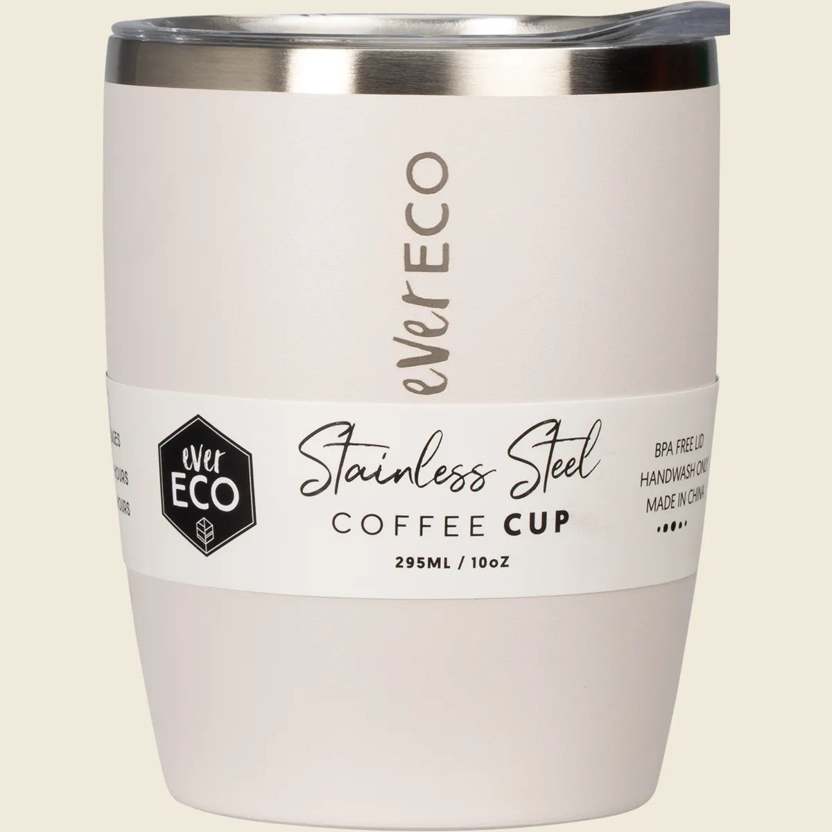 Insulated Coffee Cup Oat 295ml