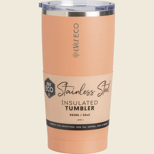 Ever Eco Insulated Tumbler Los Angeles Peach 592ml