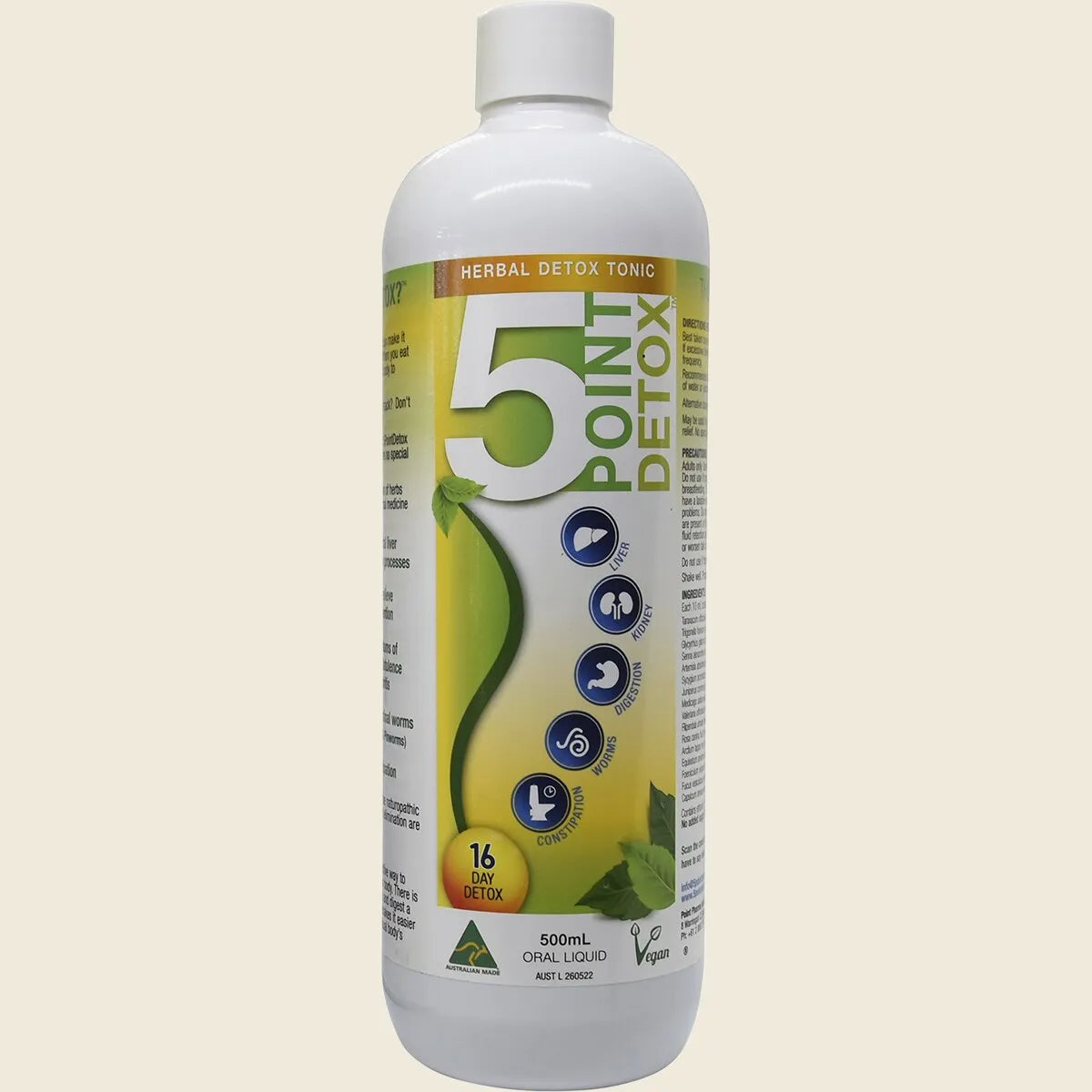 Herbal Detox Tonic 500ml