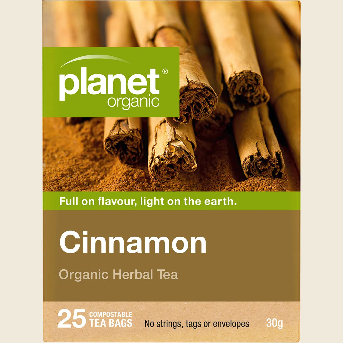 Cinnamon Herbal Tea Bags 25pk