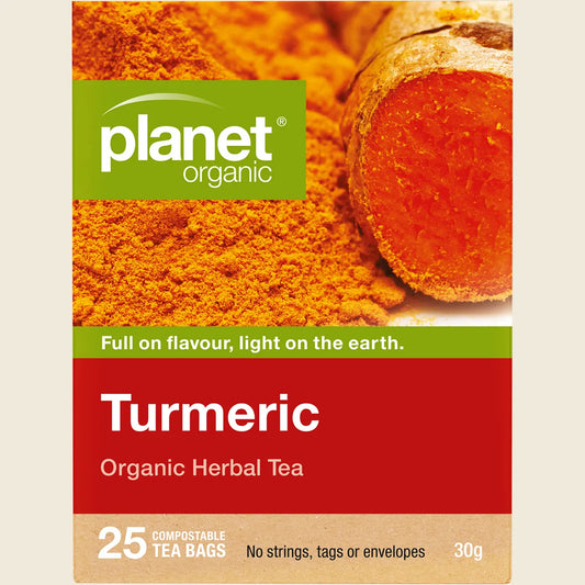 Turmeric Herbal Tea Bags 25pk