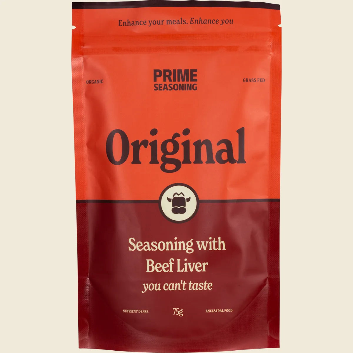 Organic Original Seasoning with Beef Liver 75g