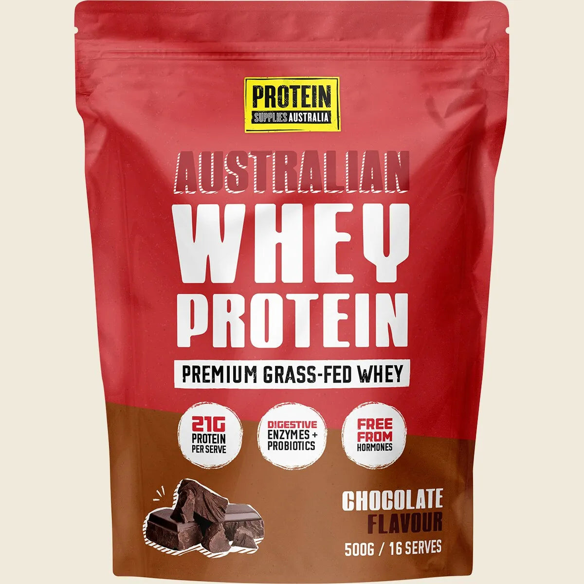 Australian Whey Protein Chocolate 500g